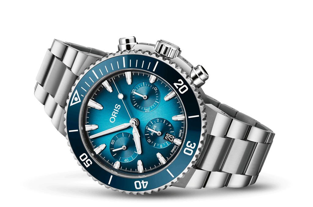 Aquis Chronograph 01 771 7793 4155-07 8 23 01PEB - Side