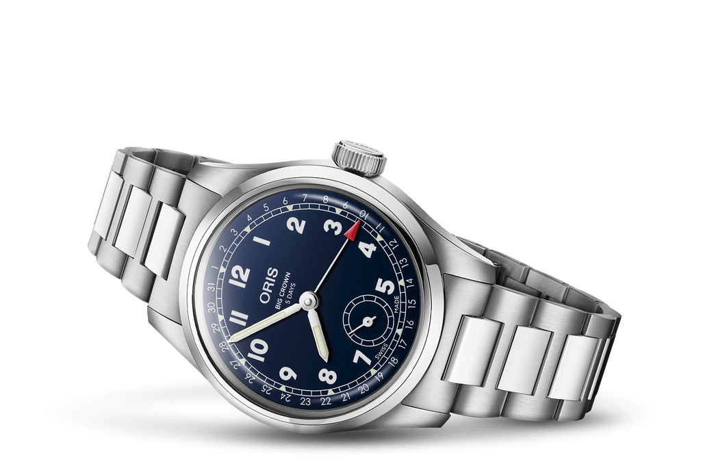 Big Crown Pointer Date Calibre 403 01 403 7776 4065-07 8 19 06 - Side