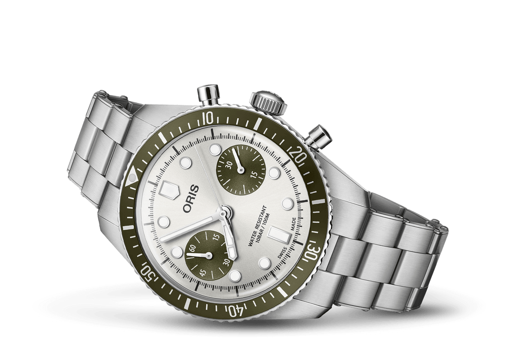 Divers Sixty-Five Chronograph 01 771 7791 4051-07 8 20 18 - Side
