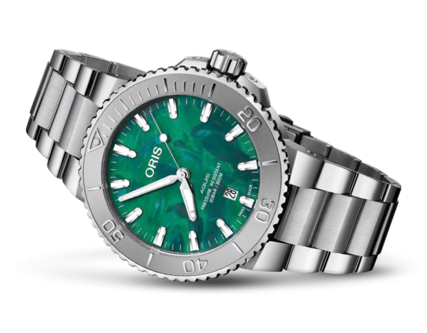 ORIS Watches USA, Inc Aquis Date 43.5 mm Stainless Steel