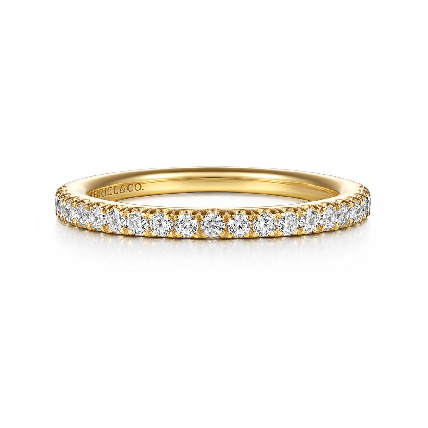 14K Yellow Gold 0.27 ctw. Natural Diamond Wedding Ring