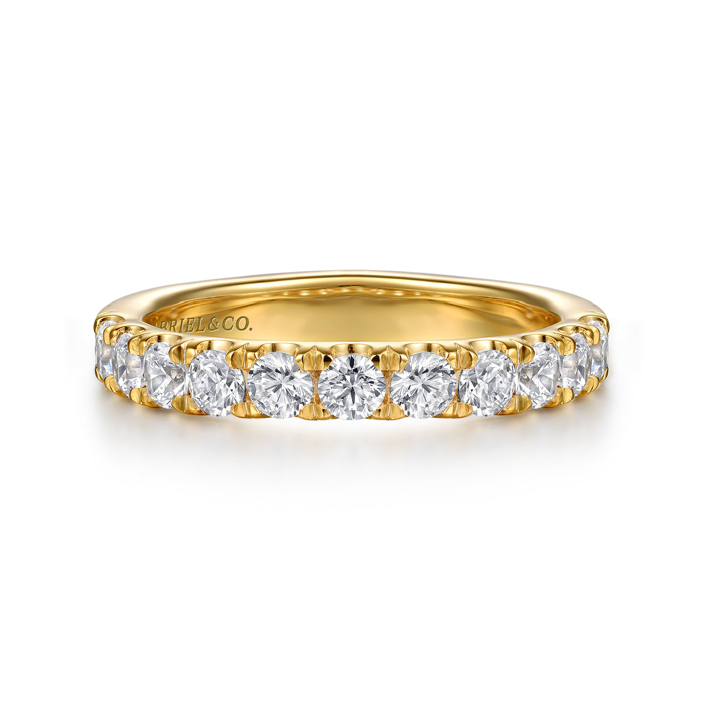 14K Yellow 0.79 ctw. Natural Diamond Wedding Ring