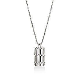 Sterling Silver Icon 50 Necklace 22 inch
