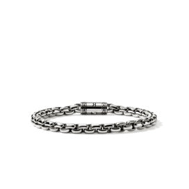 Sterling Silver Box Chain Bracelet Size 8