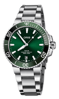 39.50 mm / Green / Rubber Strap