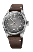 38.00 mm / Grey / Steel Bracelet