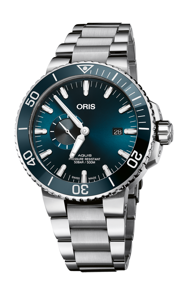 Aquis Small Second Date 01 743 7733 4155-07 8 24 05PEB