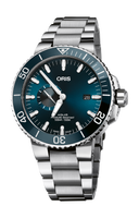 45.50 mm / Blue / Rubber Strap
