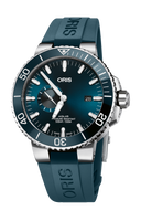 45.50 mm / Blue / Steel Bracelet