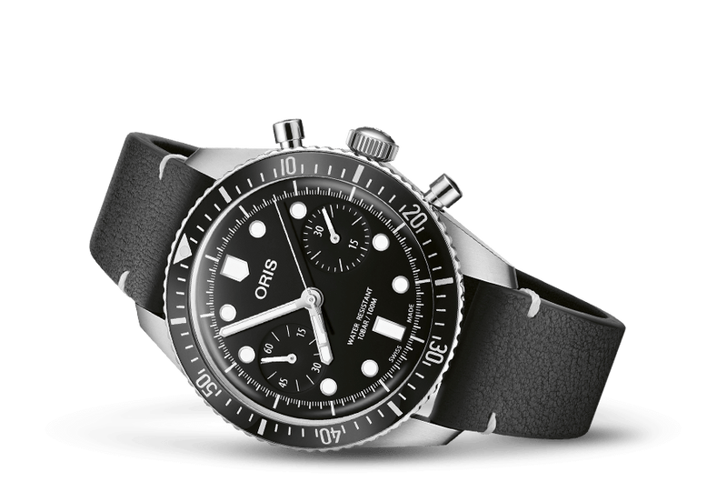 Divers Sixty-Five Chronograph 01 771 7791 4054-07 6 20 01 - Side