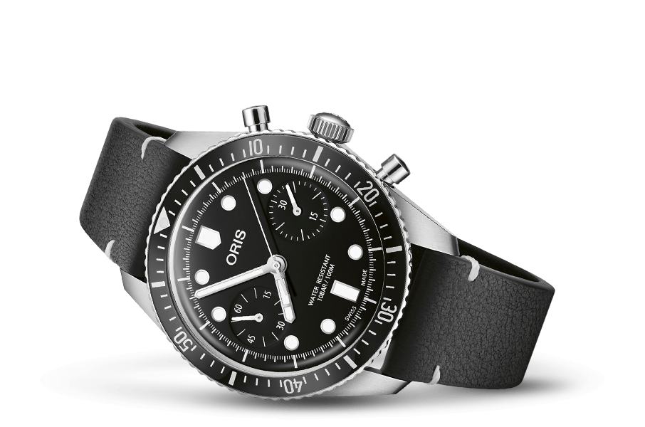 Divers Sixty-Five Chronograph 01 771 7791 4054-07 6 20 01 - Side