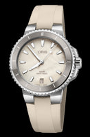 36.50 mm / White / Steel Bracelet