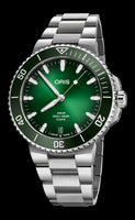 43.50 mm / Green / Rubber Strap