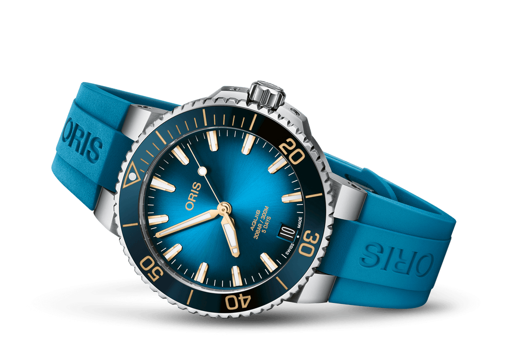 Aquis Date Calibre 400 01 400 7769 4125-07 4 22 75FC - Side View