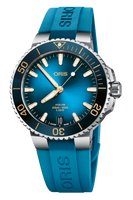 41.50 mm / Blue / Steel Bracelet