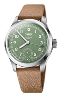 40.00 mm / Green / Steel Bracelet