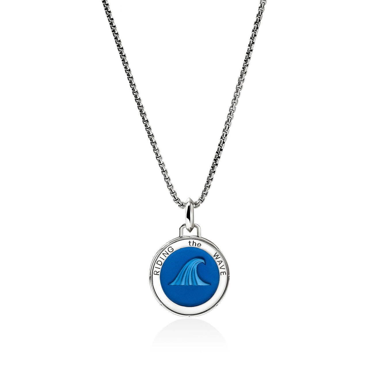 Sterling Silver "WAVE" Necklace 22 inch