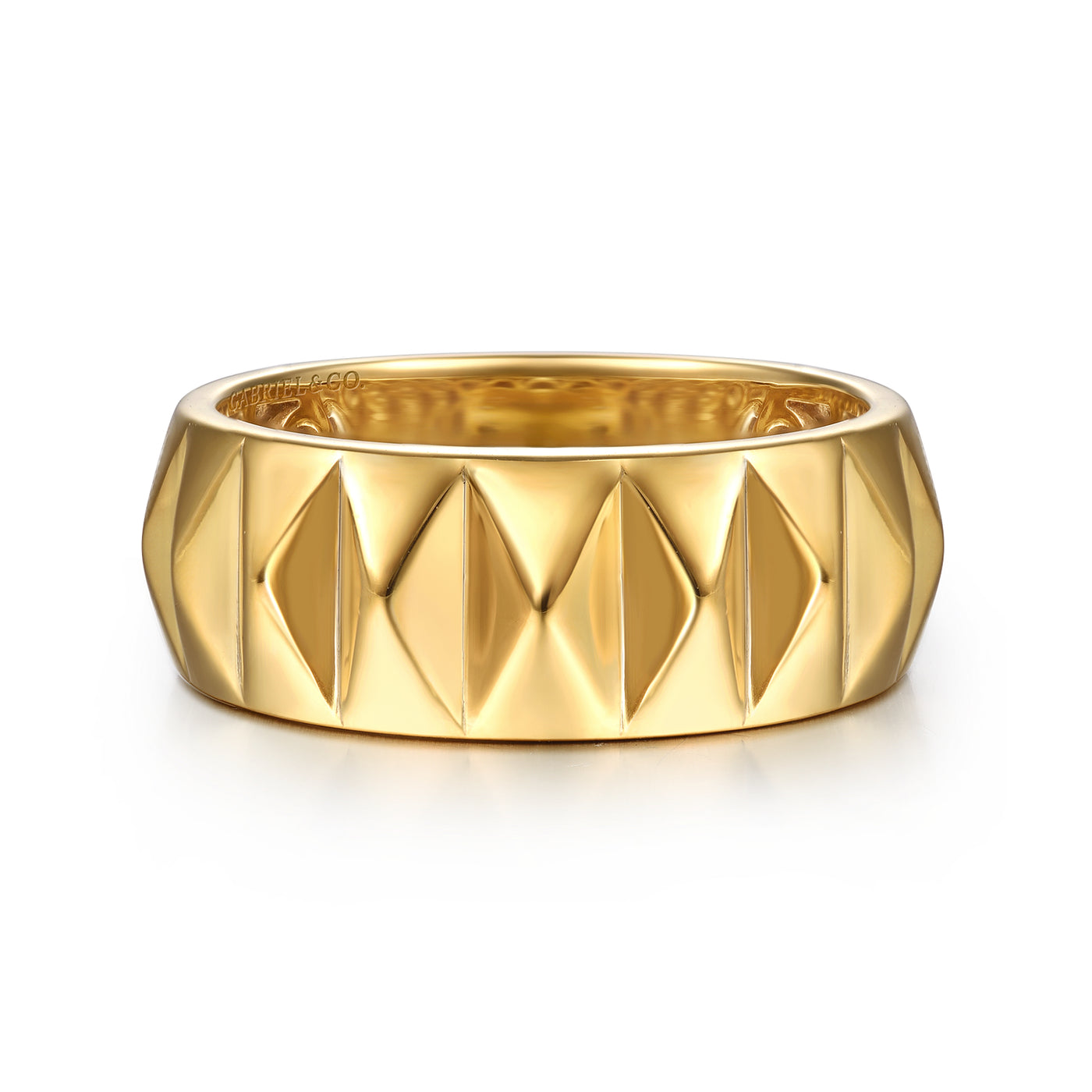 14K Yellow Stackable Ring Size 6.5