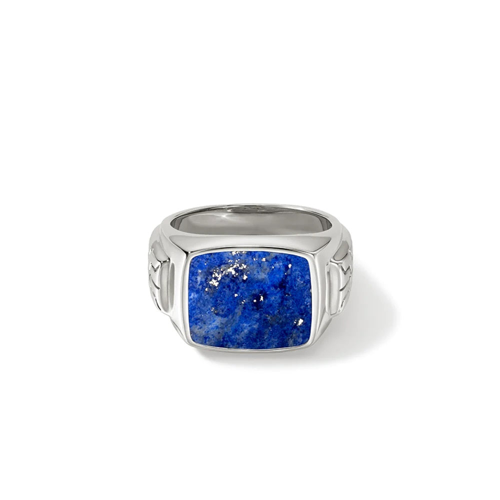 Sterling Silver  Lapis Lazuli Ring Size 10