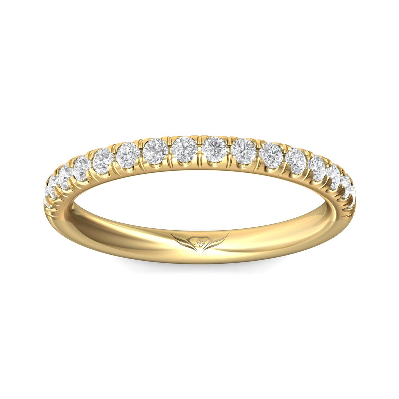 14K Yellow 0.35 ctw. Natural Diamond Wedding Ring