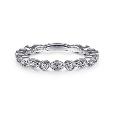 Diamond Wedding Bands  -  Women'