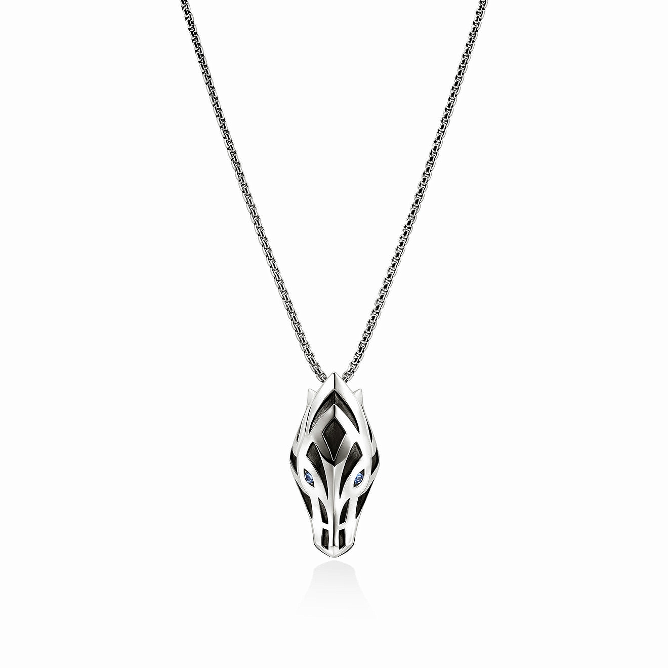 Sterling Silver Naga Collection Necklace 18 inch