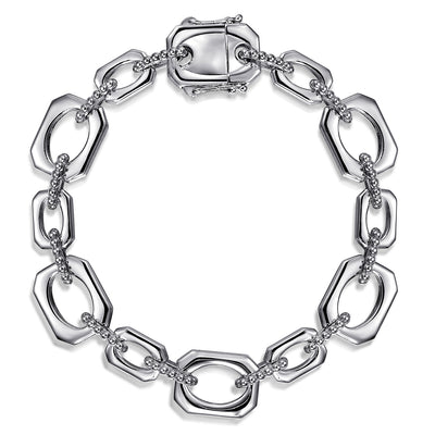 Sterling Silver Link Chain Bracelet