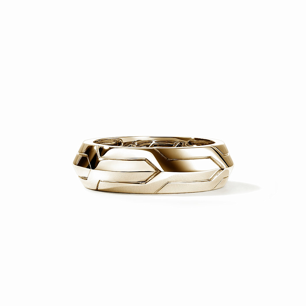 14K Yellow Icon 50 Ring Size 7