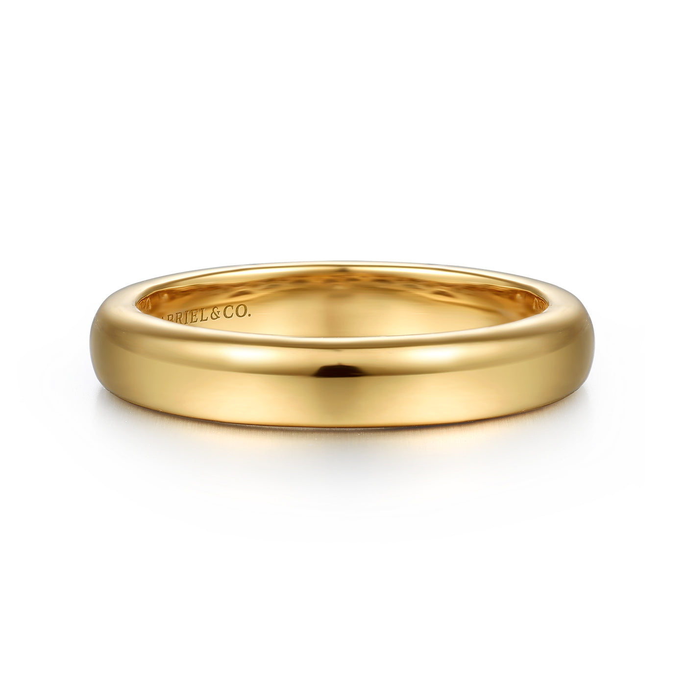 14K Yellow Classic Wedding Ring Size 6.5