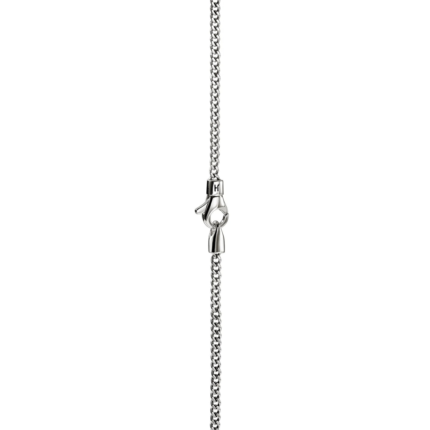 Sterling Silver Curb Necklace 18 inch
