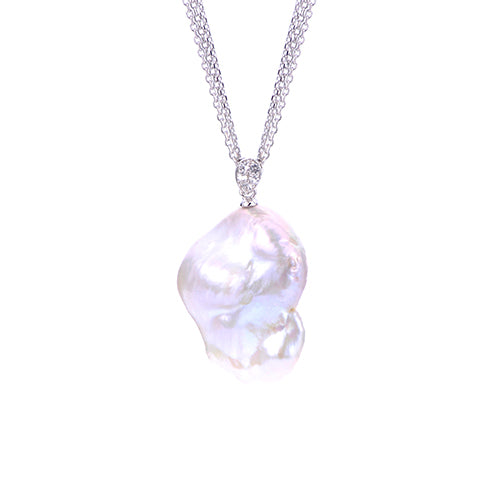 Sterling Silver Freshwater Pearl Pendant