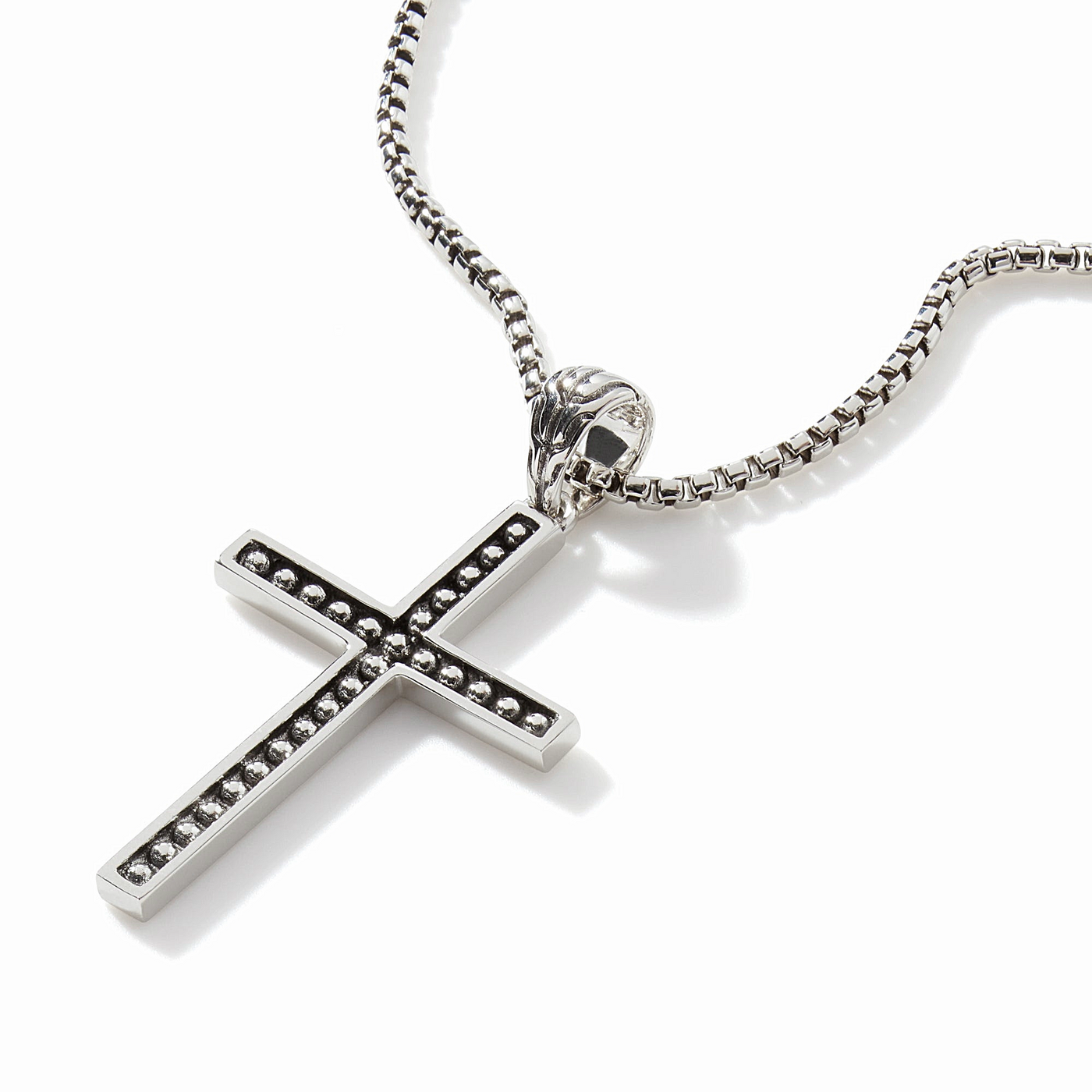Sterling Silver Cross Pendant Necklace