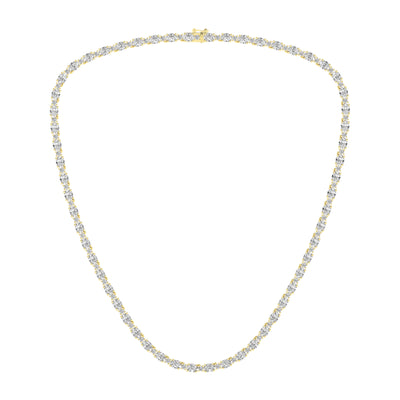 14K Yellow Lab Grown Diamond 18 inch Necklace