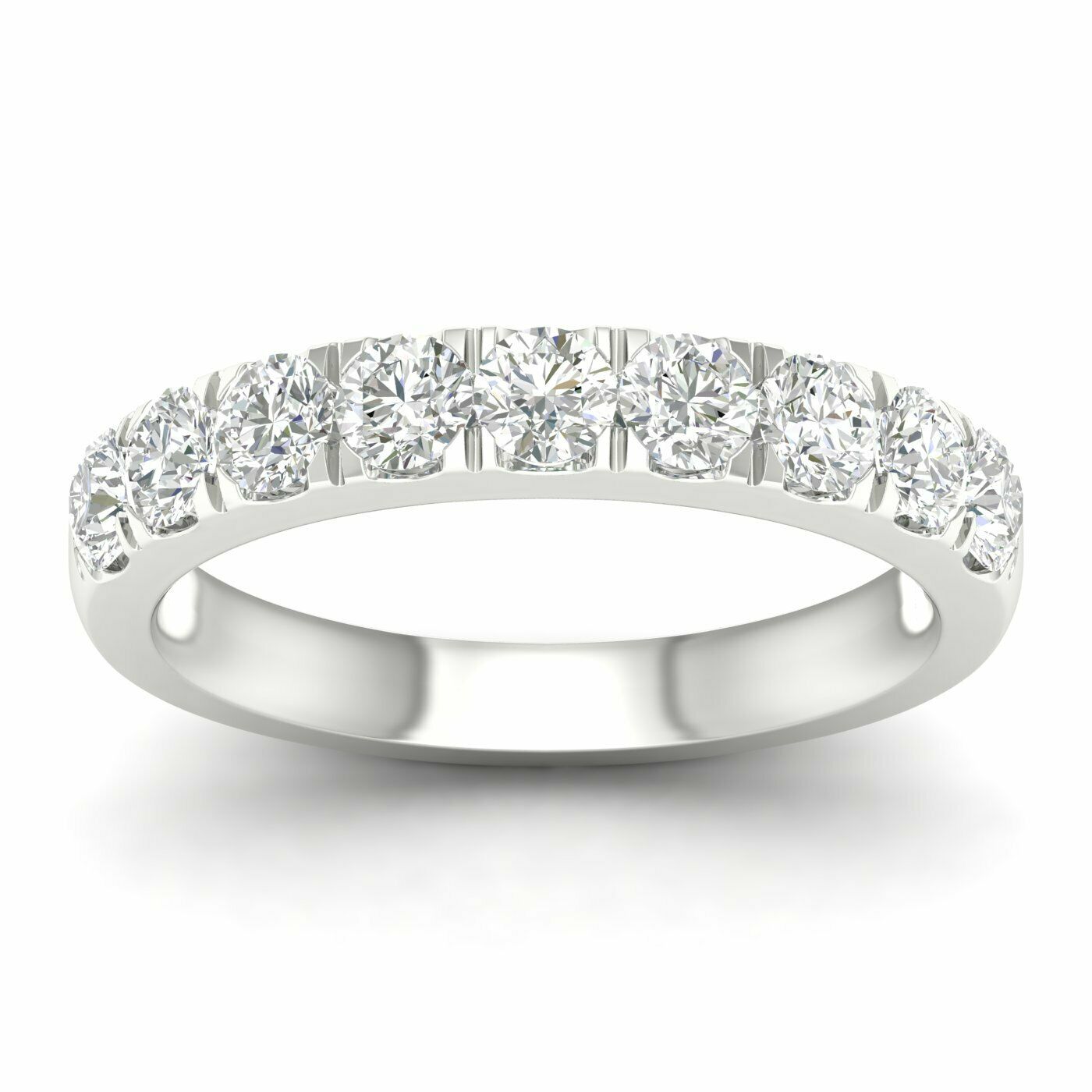 14K White 1 ctw. Lab Grown Diamond Wedding Ring