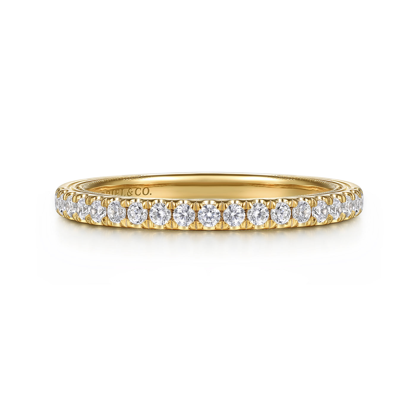 14K Yellow 0.25 ctw. Natural Diamond Wedding Ring