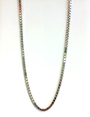 Sterling Silver Box 16 Chain