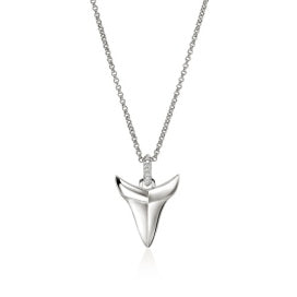 Sterling Silver Natural Diamond 22 inch Necklace