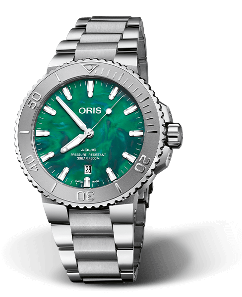 Oris Aquis Date 43.5 mm Stainless Steel Christopher s Fine Jewelry