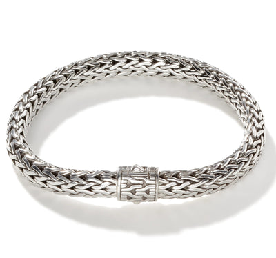 Sterling Silver Classic Chain 8 inch Bracelet