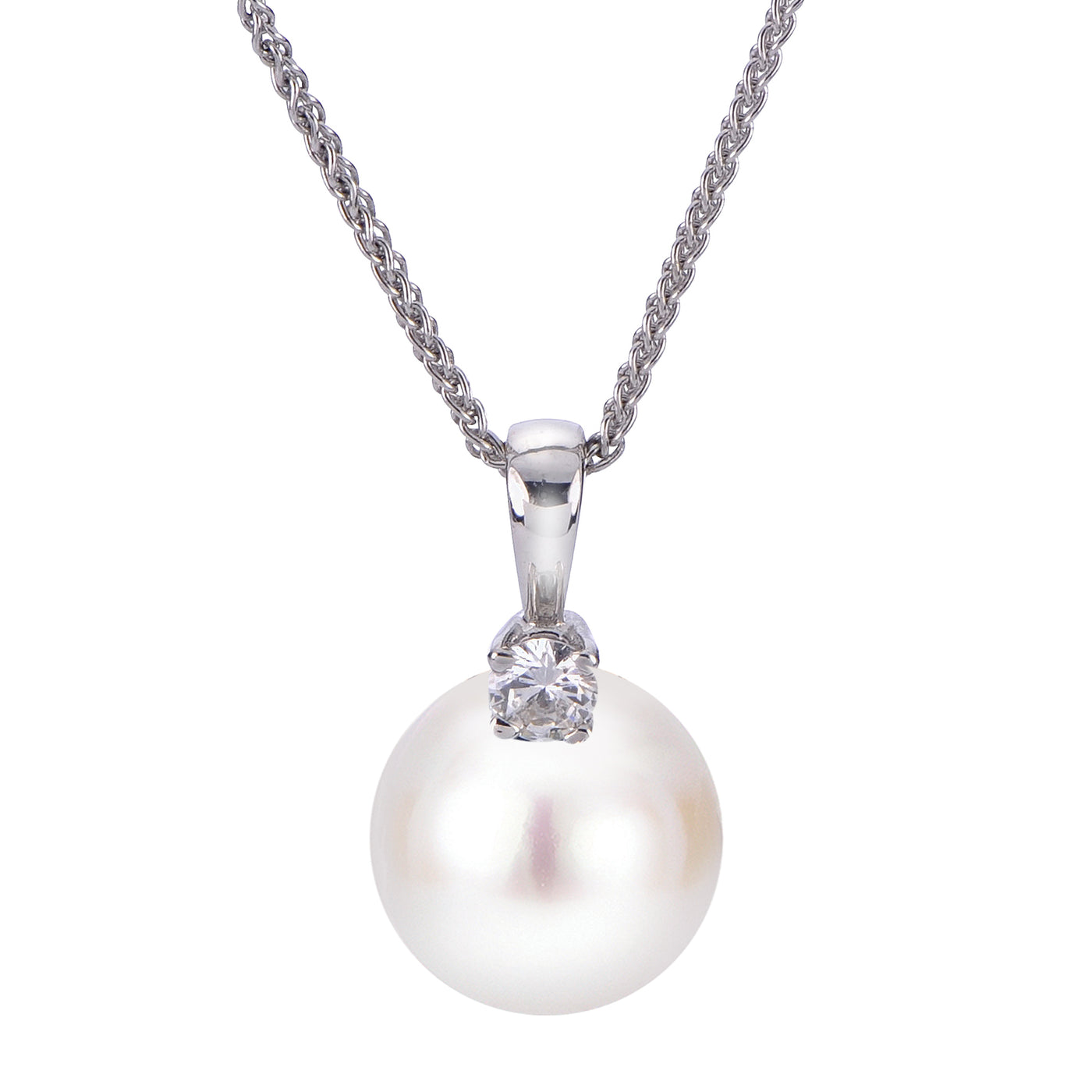 14KT White Gold South Sea Pearl Pendant