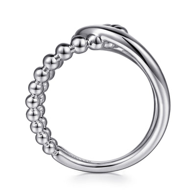 Sterling Silver White Ring Size 6.5