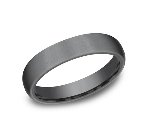 Tantalum Black 4.5 mm Euro Satin Finish Wedding Band