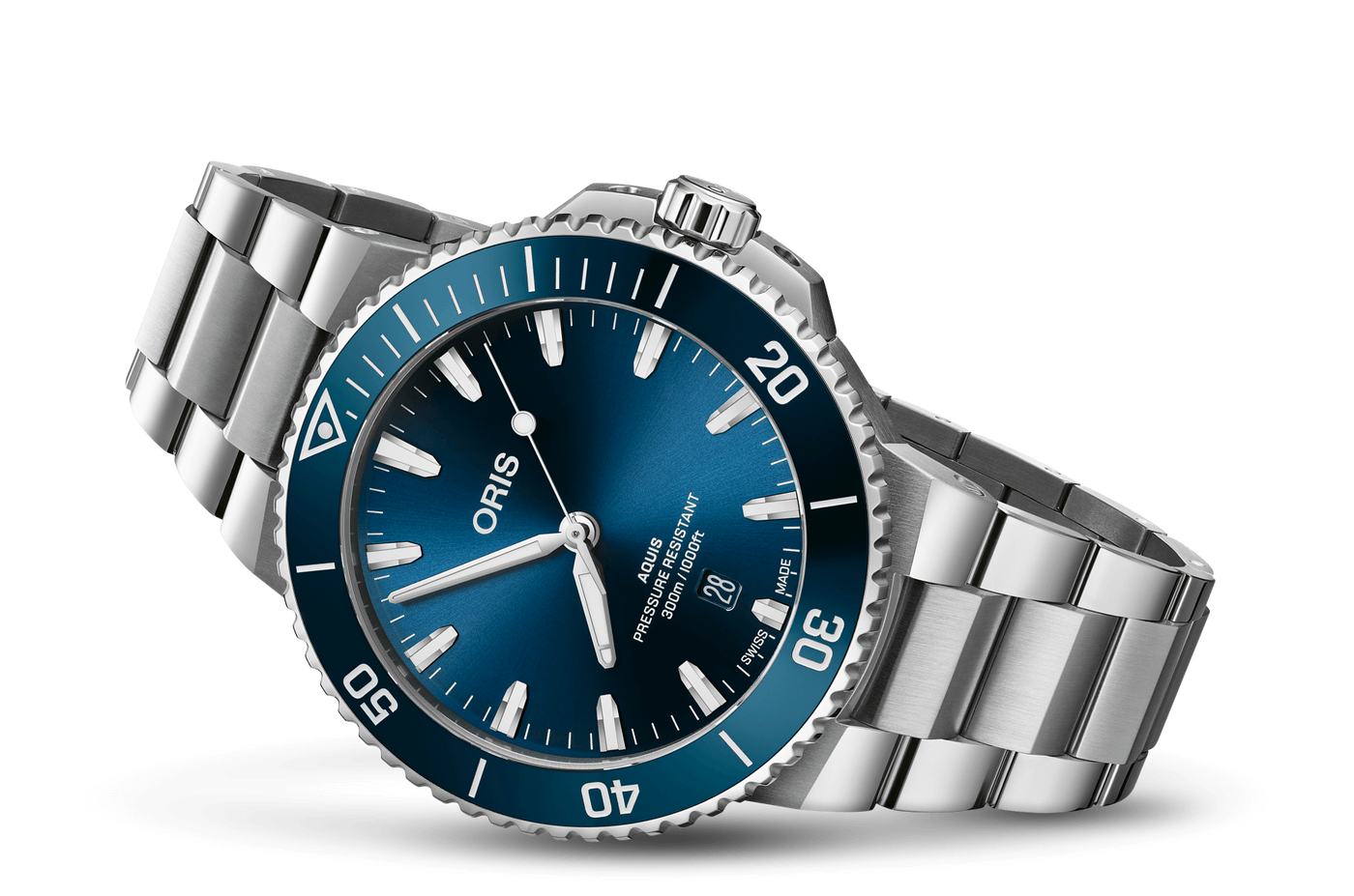 ORIS Watches USA, Inc Aquis Date 43.5 mm Stainless Steel