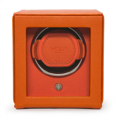 Wolf 1834 Cub Single Watch Winder-Orange