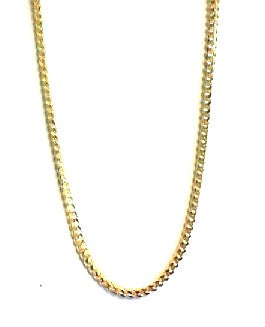 14K Yellow 16 Inch Franco Chain
