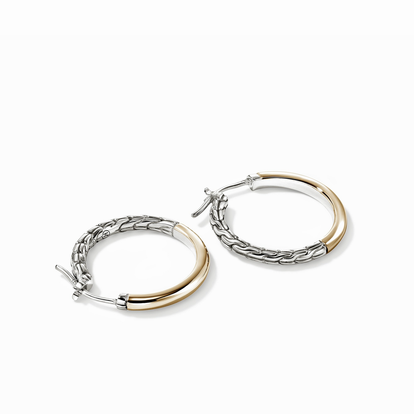 Sterling/14K Yellow & White Essentials Collection Earrings