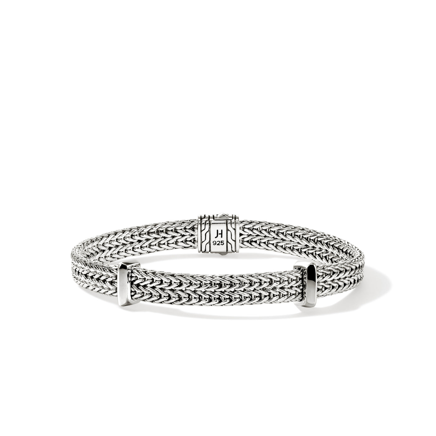 Sterling Silver Icon Link Bracelet Size 7