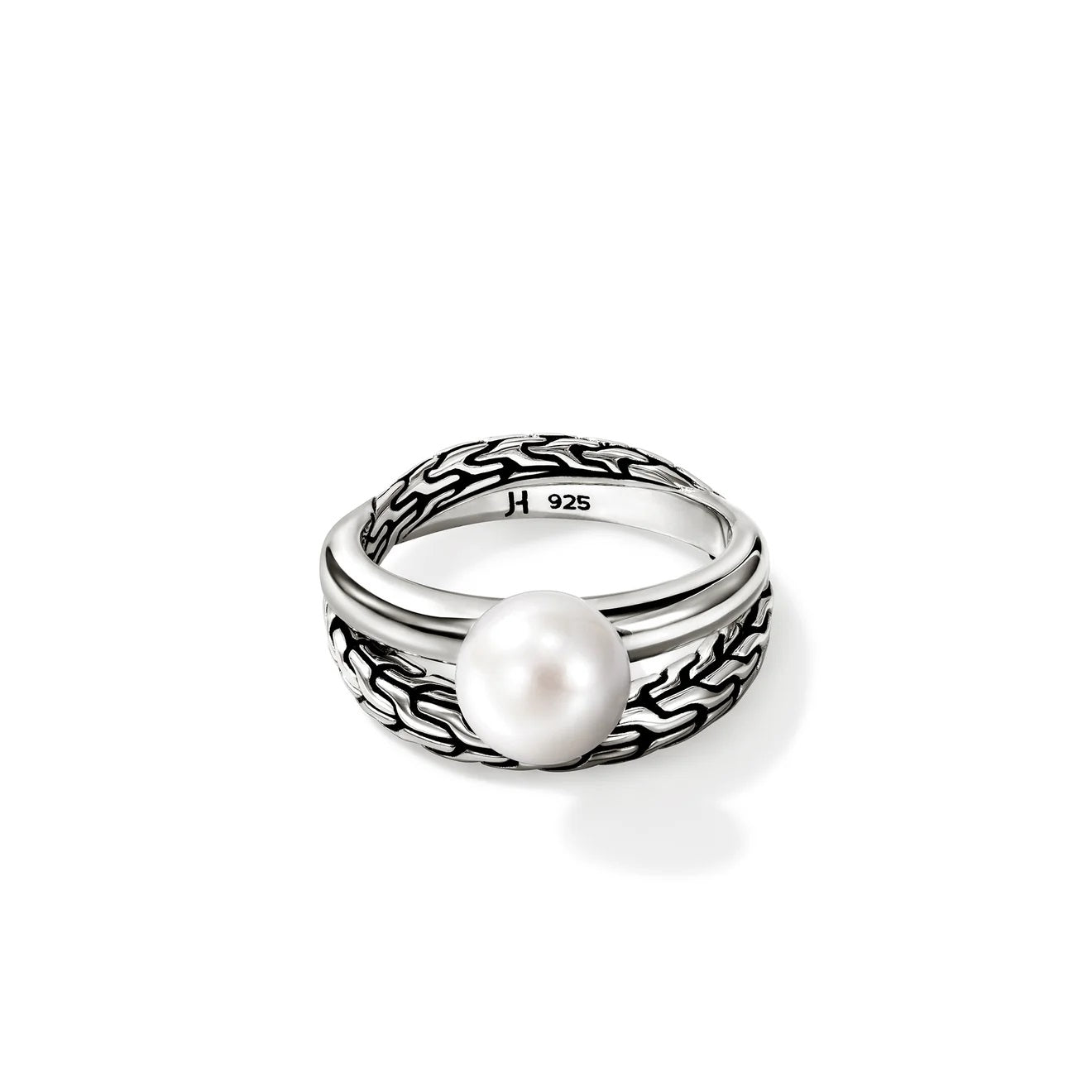 Sterling Silver Fresh Water Pearl Ring Size 7