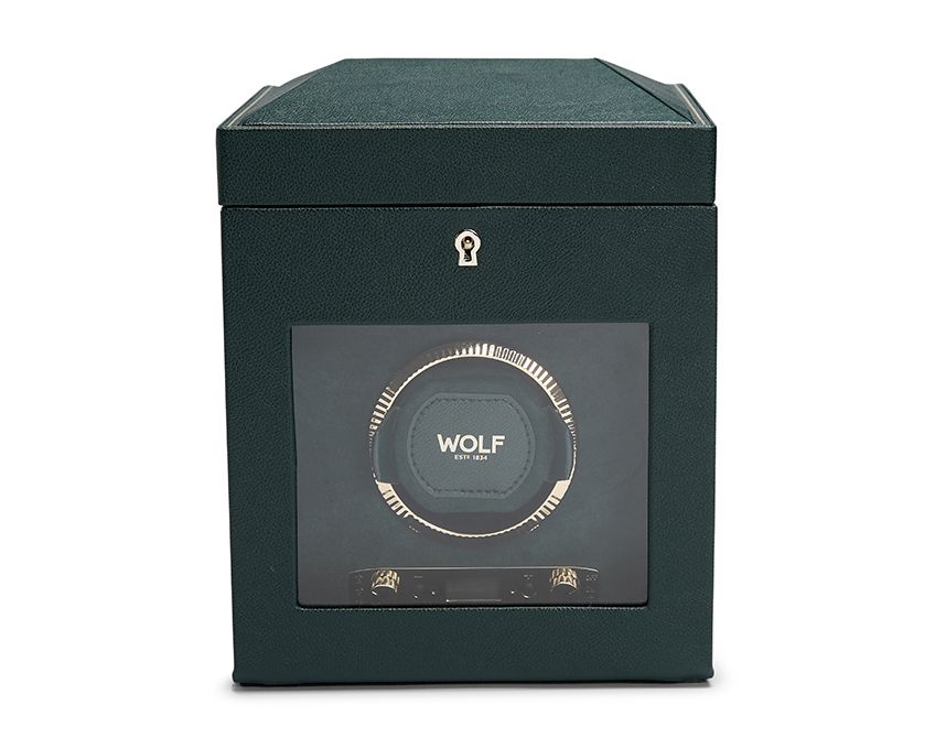 Wolf 1834 Single Watch Winder w/ Storage