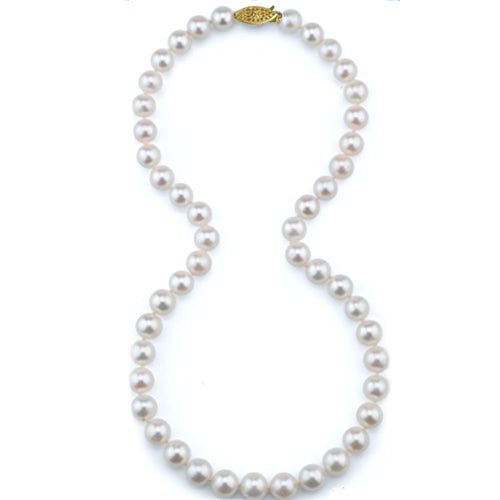 20 inch 6-6.5 mmFresh Water Pearl strand with 14K Yellow Clasp